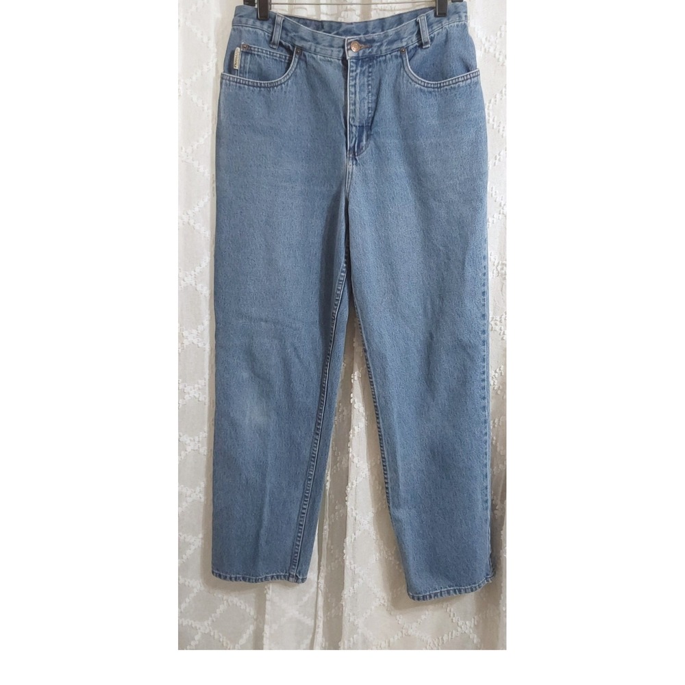 Pendleton Originals Vintage High Waisted Straight Leg Blue Denim Jeans Womens 12